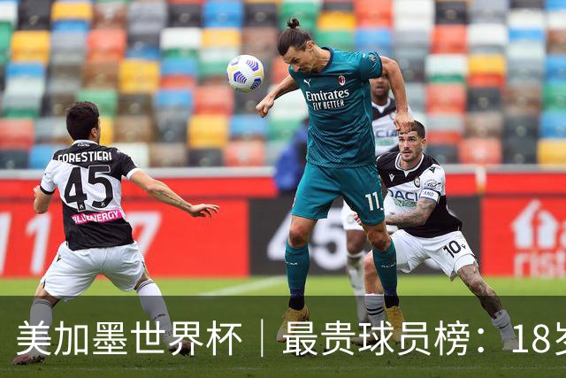 美加墨世界杯｜最贵球员榜：18岁亚马尔身价超4亿美金